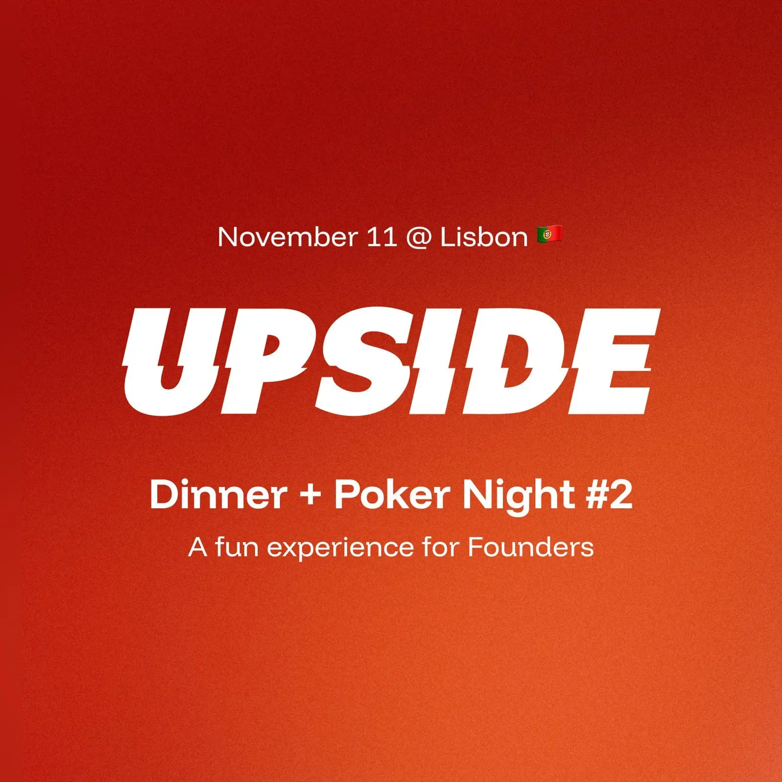 Upside Club • Poker Night #2, event image